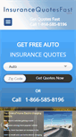 Mobile Screenshot of insurancequotesfast.com